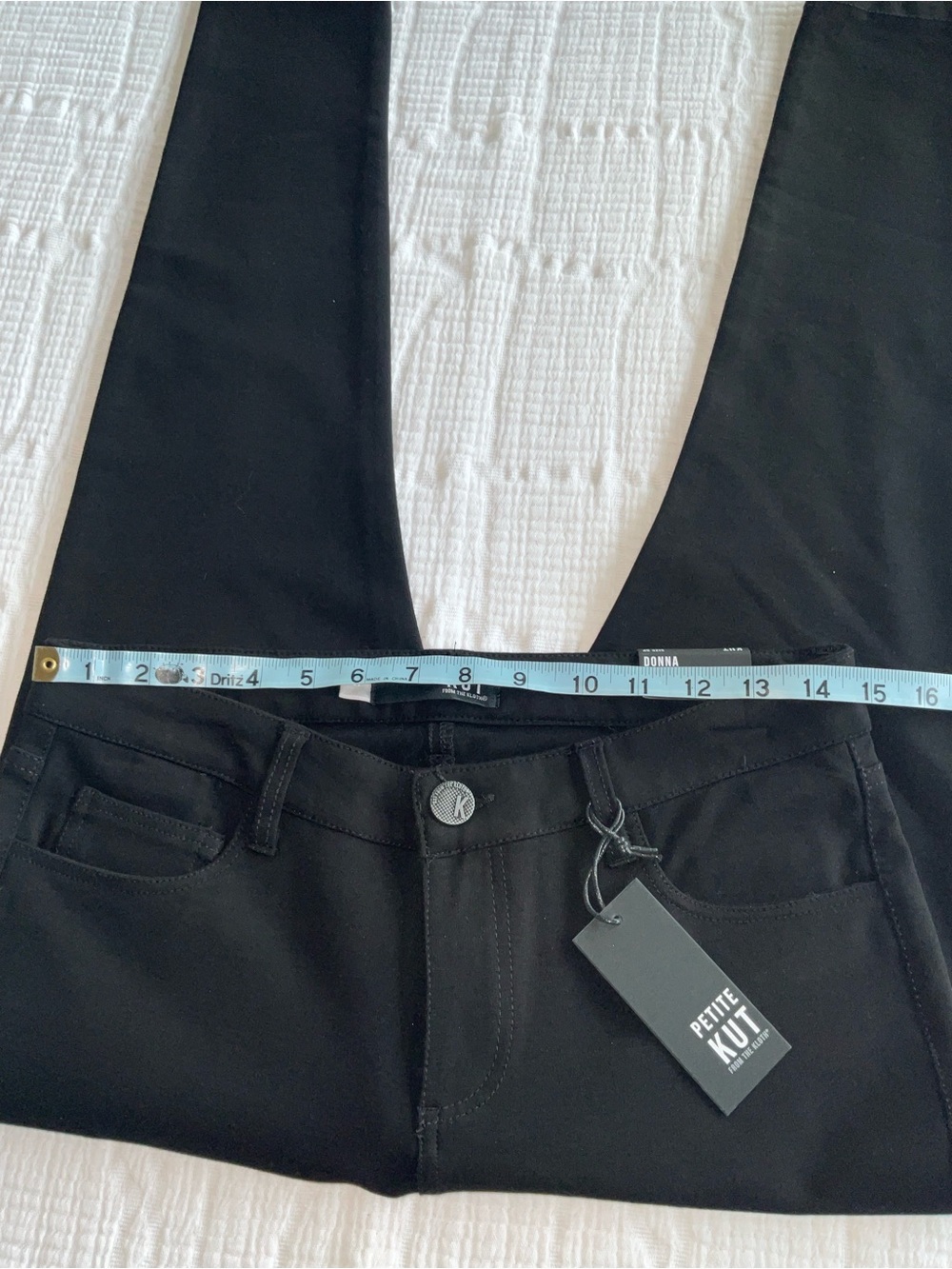 Kut from the Kloth Donna High-Rise Ankle Skinny Jeans - Picture 4 of 8